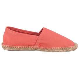 Espadrilles oranges multicolore 4