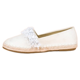 Espadrilles en daim VICES blanche 5