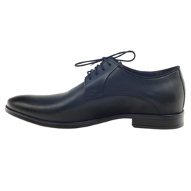 Chaussures formelles pour hommes de Nikopol 1644 bleu marine 2