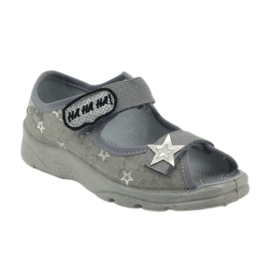 Sandales pour filles Befado 969y122 gris 1 Sandales pour filles Befado 969y122 gris 1