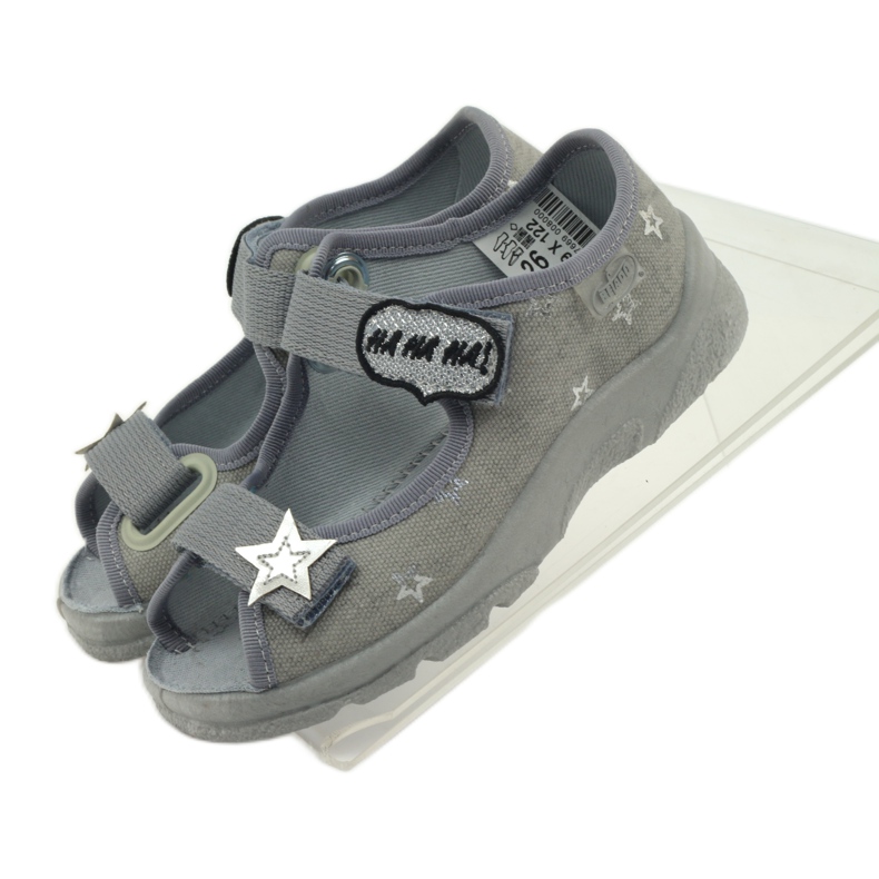 Sandales pour filles Befado 969y122 gris 5 Sandales pour filles Befado 969y122 gris 5