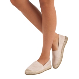 Bestelle Espadrilles beiges ajourées 1