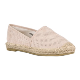 Bestelle Espadrilles beiges ajourées 2