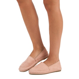 Bestelle Espadrilles roses ajourées 1 Bestelle Espadrilles roses ajourées 1