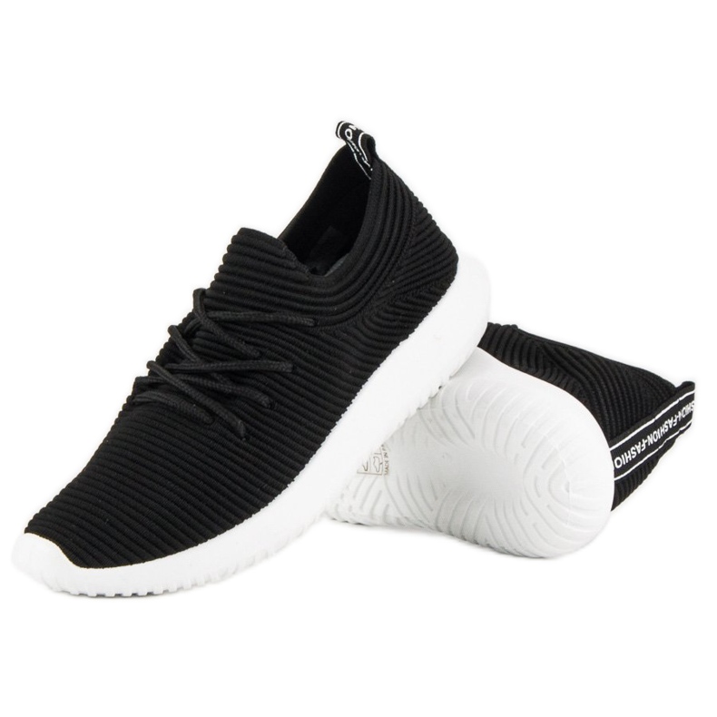 Anesia Paris Chaussures de sport à la mode noir 1