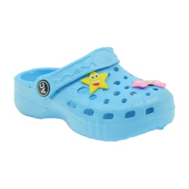 American Club Babouches au crochet bleu américain 1