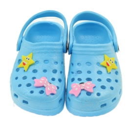 American Club Babouches au crochet bleu américain 3