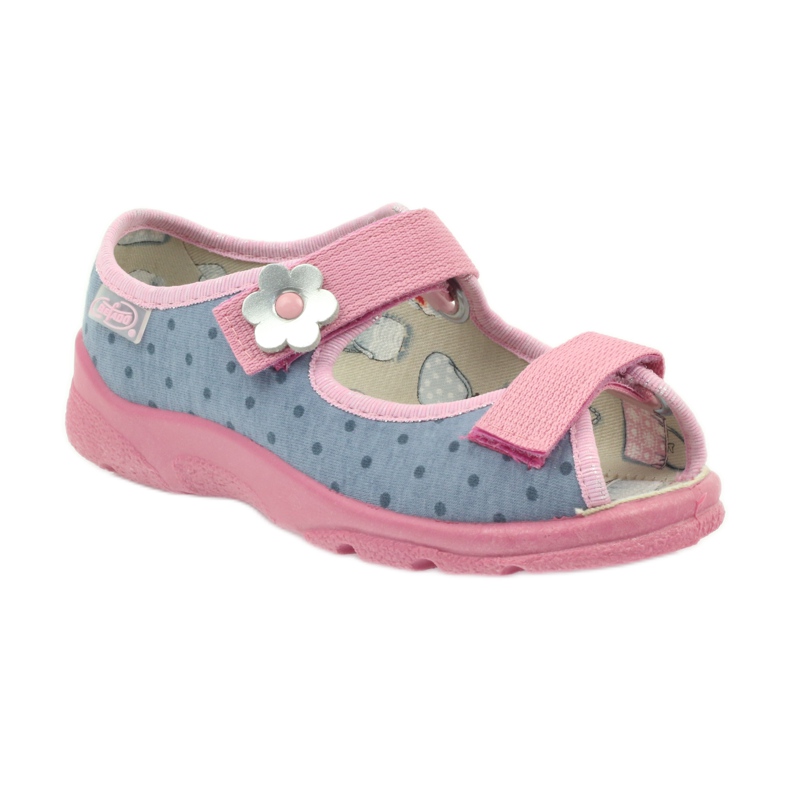 Sandales garçon Befado 969x093 gris rose 1