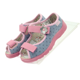 Sandales garçon Befado 969x093 gris rose 4