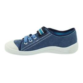 Chaussons de Baskets pour garçons Befado 251y092 bleu bleu marine 2
