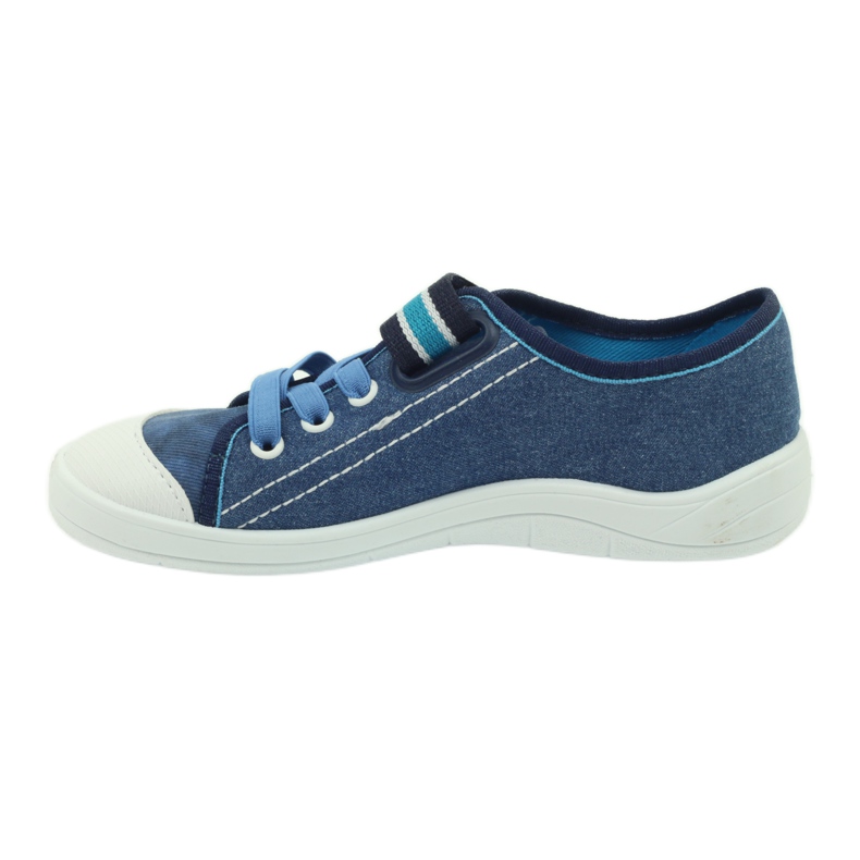 Chaussons de Baskets pour garçons Befado 251y092 bleu bleu marine 2
