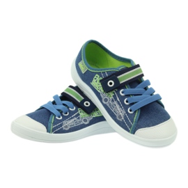 Chaussons de baskets pour garçons Befado 251x093 bleu vert bleu marin 3 Chaussons de baskets pour garçons Befado 251x093 bleu vert bleu marin 3