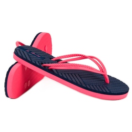 Ax Boxing Tongs en caoutchouc bleu rose 4