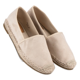 Sweet Shoes Espadrilles en daim beiges 3