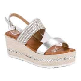 Seastar Espadrilles compensées gris 3