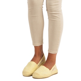 Seastar Espadrilles en dentelle jaune 3