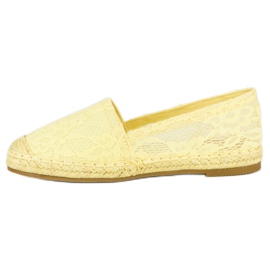 Seastar Espadrilles en dentelle jaune 7