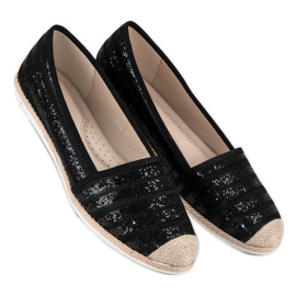 Espadrilles noires à la mode le noir 1