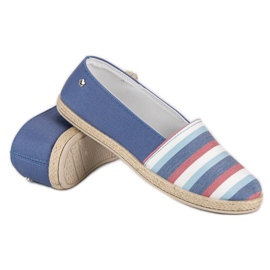 Espadrilles à enfiler Vices bleu 5