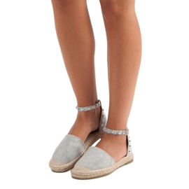 Bestelle Espadrilles grises 1