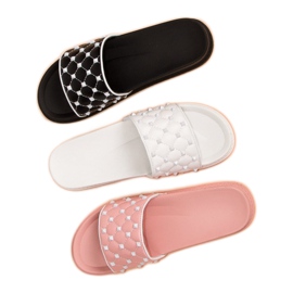 Pantoufles élégantes pour femmes le noir 1 Pantoufles élégantes pour femmes le noir 1