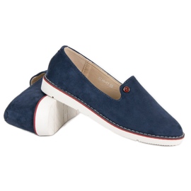 Vices seigneurs en daim bleu marine 6