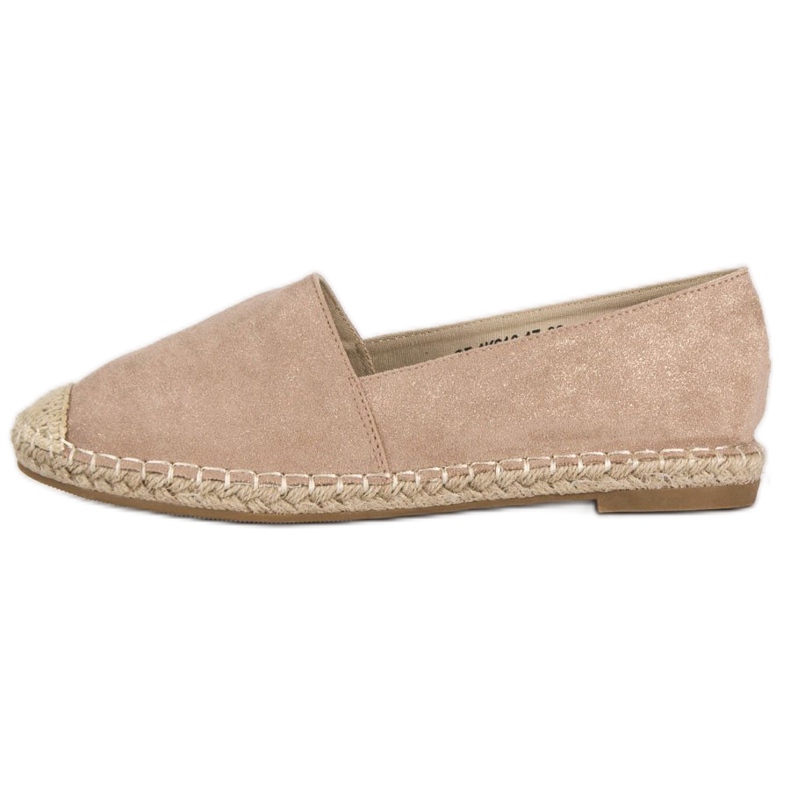 Best Shoes Espadrilles en daim beiges 2
