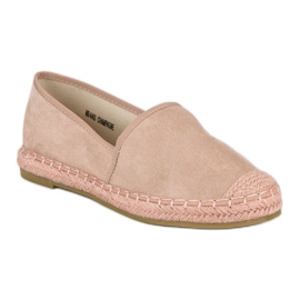 Nio Nio Espadrilles en daim rose 3