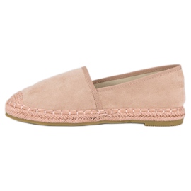 Nio Nio Espadrilles en daim rose 4