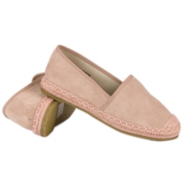 Nio Nio Espadrilles en daim rose 5