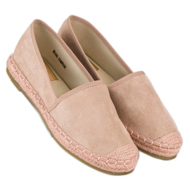Nio Nio Espadrilles en daim rose 6