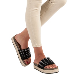 Sergio Todzi Chaussons mode femme noir 2