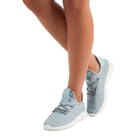 Chaussures de sport bleues 2