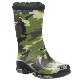 Camo galoches avec des ions d'argent Ren But le noir brun vert 1