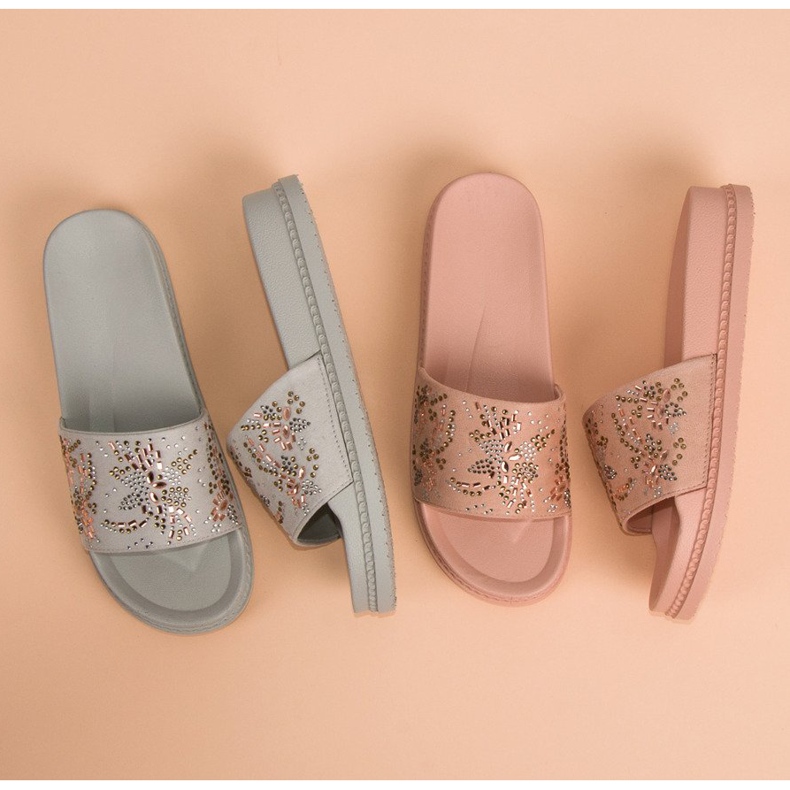 Tongs femme gris 2 Tongs femme gris 2