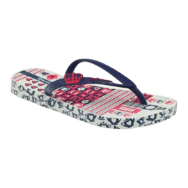 Flip bleu marine -flops avec motifs d'eau ipanema 81640 bleu marine 1 Flip bleu marine -flops avec motifs d'eau ipanema 81640 bleu marine 1