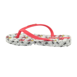Chaussons chaussures pour enfants Ipanema 81264 tongs pour l'eau blanc rouge 3