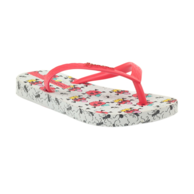 Chaussons chaussures pour enfants Ipanema 81264 tongs pour l'eau blanc rouge 2