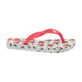 Chaussons chaussures pour enfants Ipanema 81264 tongs pour l'eau blanc rouge 1