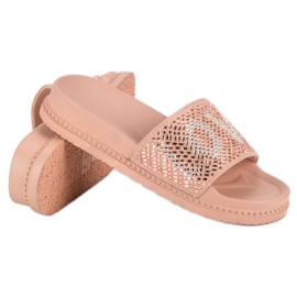 Chaussons d'amour élégants rose 1 Chaussons d'amour élégants rose 1