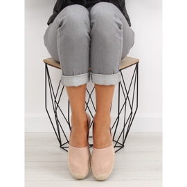 Espadrilles femme BB10P Champagne rose 2