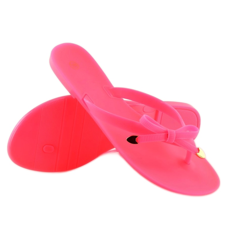 Tongs meliski fuchsia D2D fluo rose 1