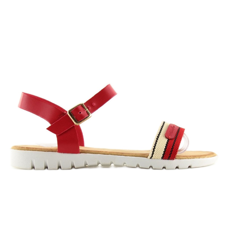 Sandales femme rouge S25 rouge 1 Sandales femme rouge S25 rouge 1