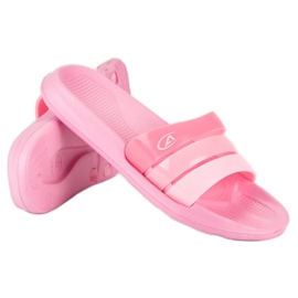 American Club Pantoufles de piscine américaines rose 1