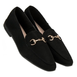 Comer Mocassins femme noirs le noir 1