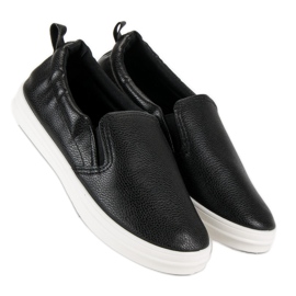 Slipons noirs 2