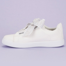 Baskets mode blanches 5