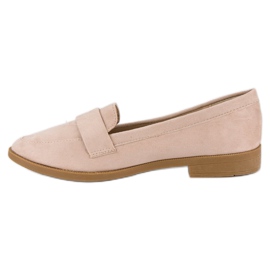 Small Swan Mocassins en daim brun 5
