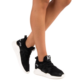 Chaussures de sport noires le noir 2