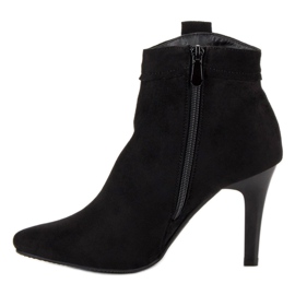 Bottes à talons hauts classiques le noir 5